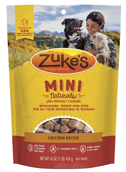  Zuke’s Mini Naturals Healthy Moist Training Treats